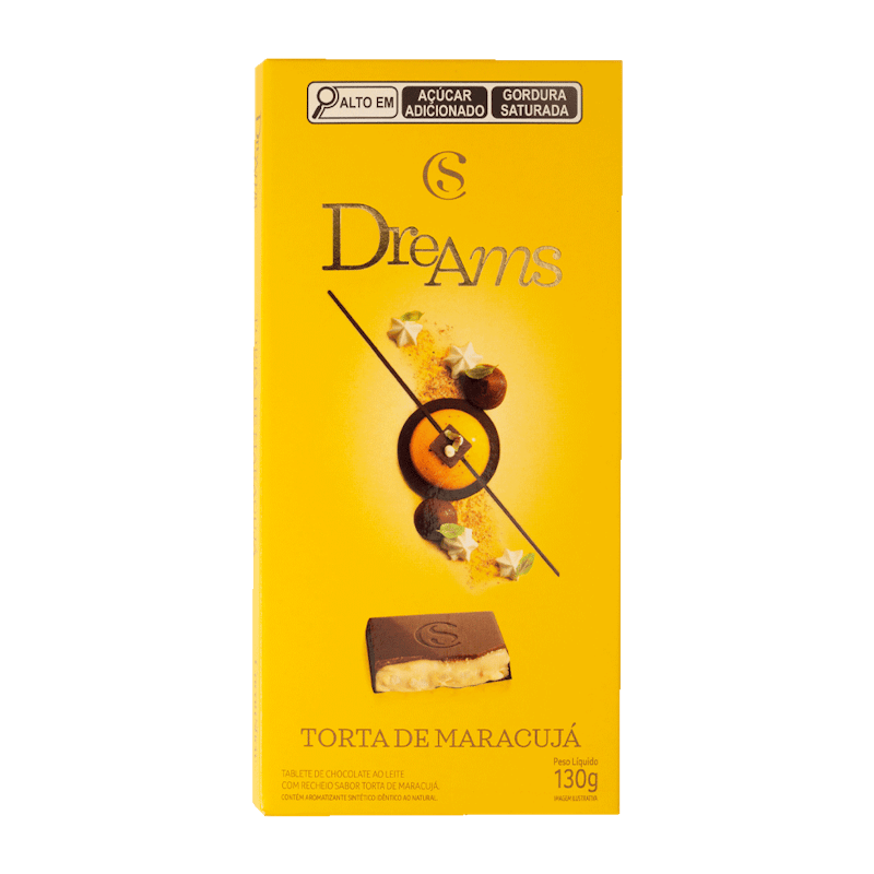 Tablete Dreams Torta de Maracujá 130g 1