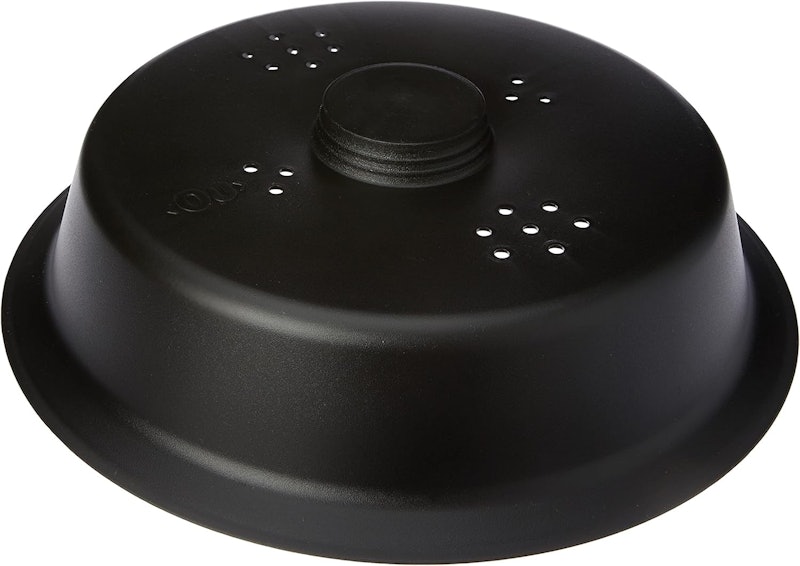 Tampa para Micro-ondas Preta BPA Free 1