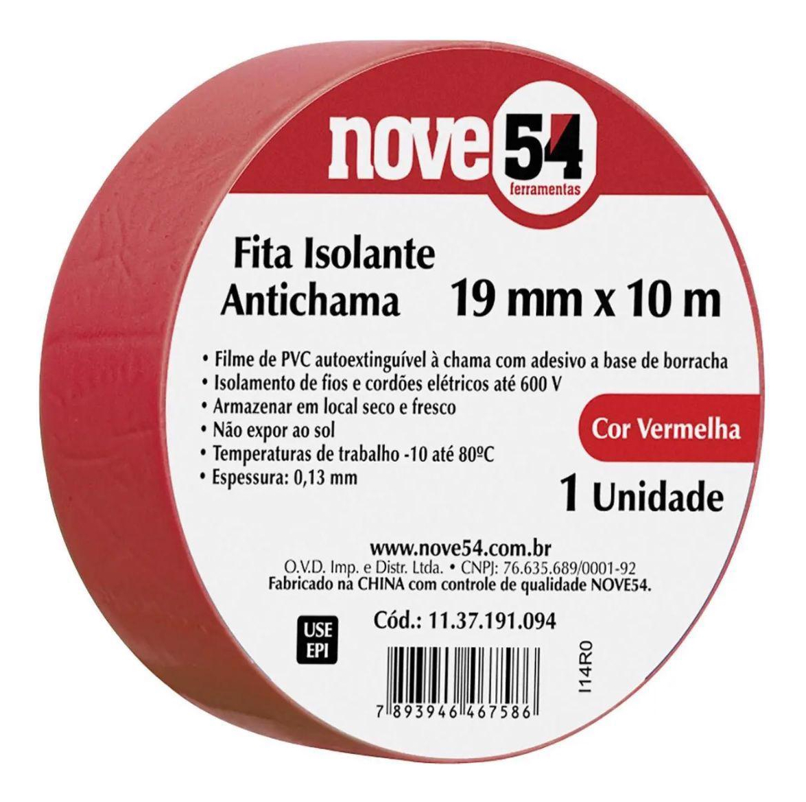 Fita Isolante PVC Nove54 1