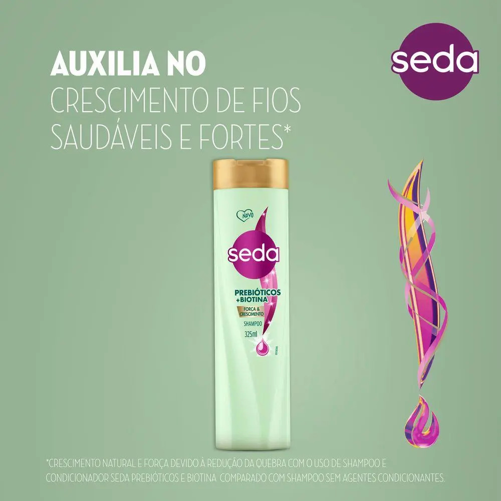 Shampoo Prebióticos + Biotina 325 ml 2