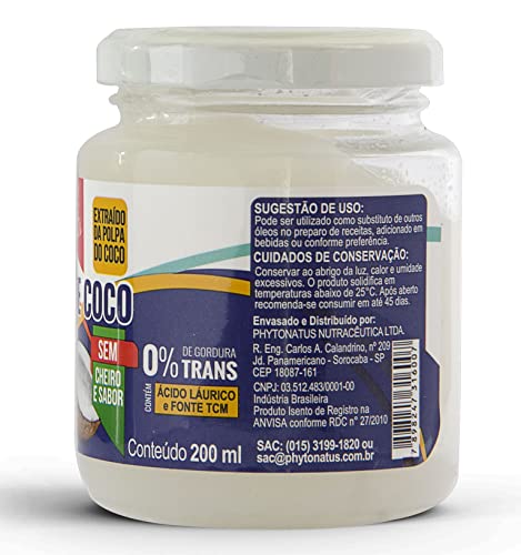 Óleo de Coco sem Cheiro e sem Sabor 3