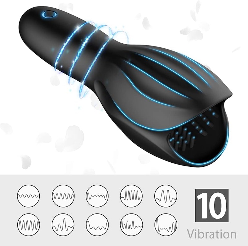 Masturbador Masculino Impermeável Vibratório 4