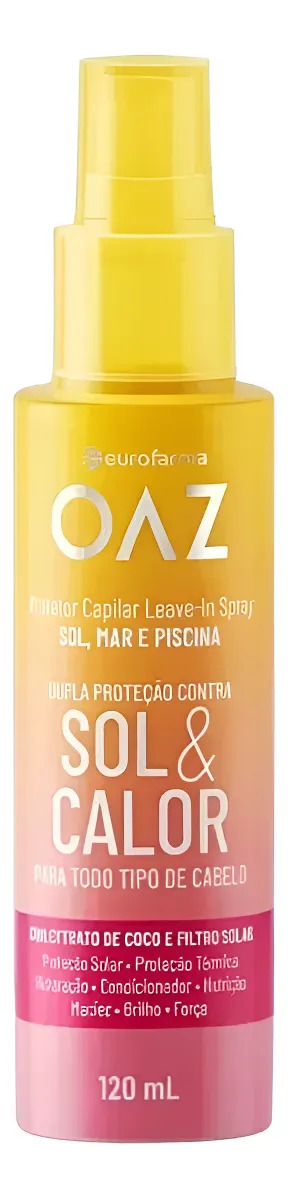 Protetor Capilar Spray Sol&Calor Leave-In 1