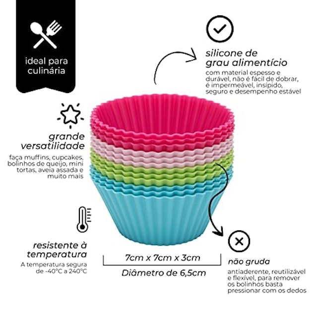 Jogo de Formas para Muffins 3