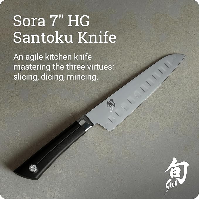 Faca Santoku Sora 7" 2