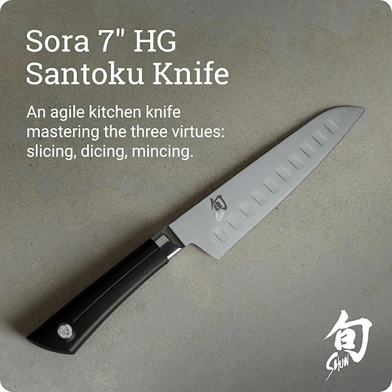 Faca Santoku Sora 7" 2