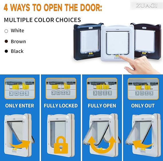 Porta de Gato com Trava de 4 Vias 2