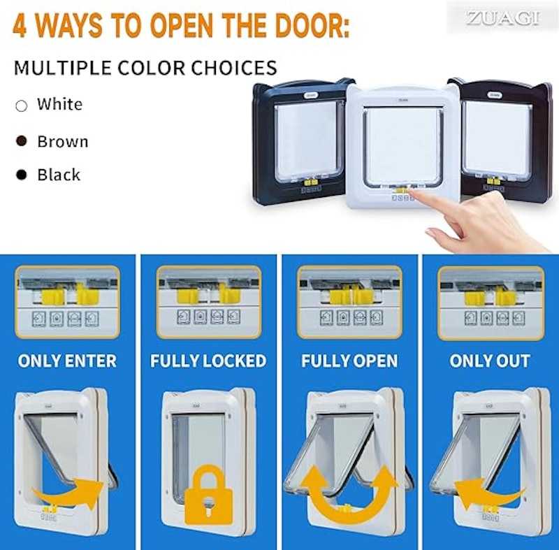 Porta de Gato com Trava de 4 Vias 2