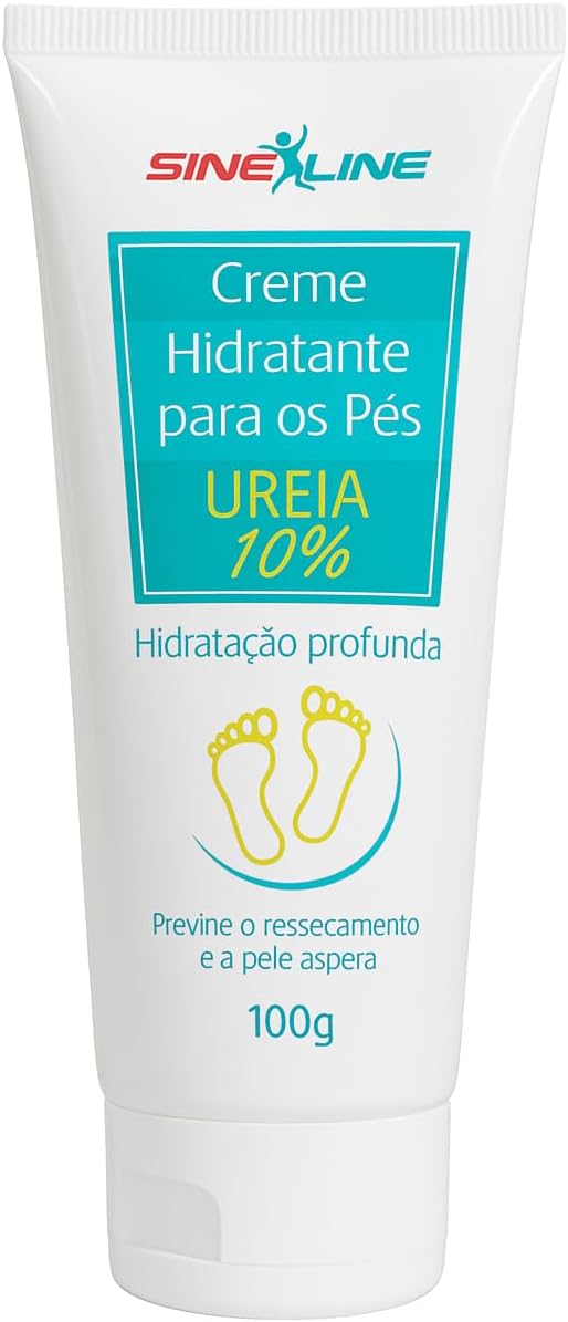 Creme para Pés Ressecados Hidratante com Ureia 10% Sineline 1