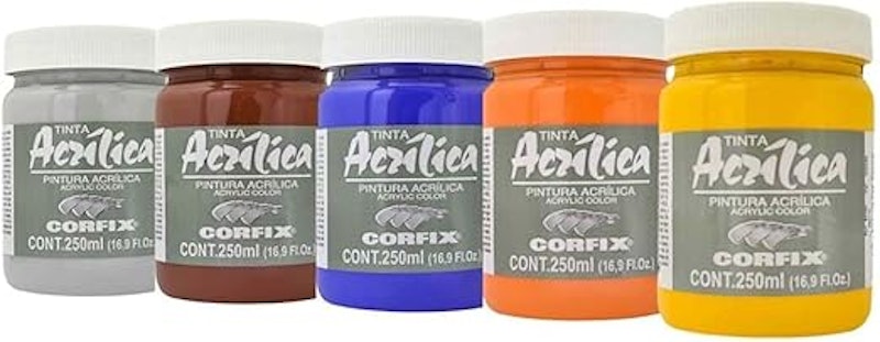 Tinta Acrílica Pote 250 ml Corfix 2