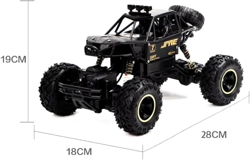 Carrinho de Controle Remoto 4x4 Bateria X-Plore 4