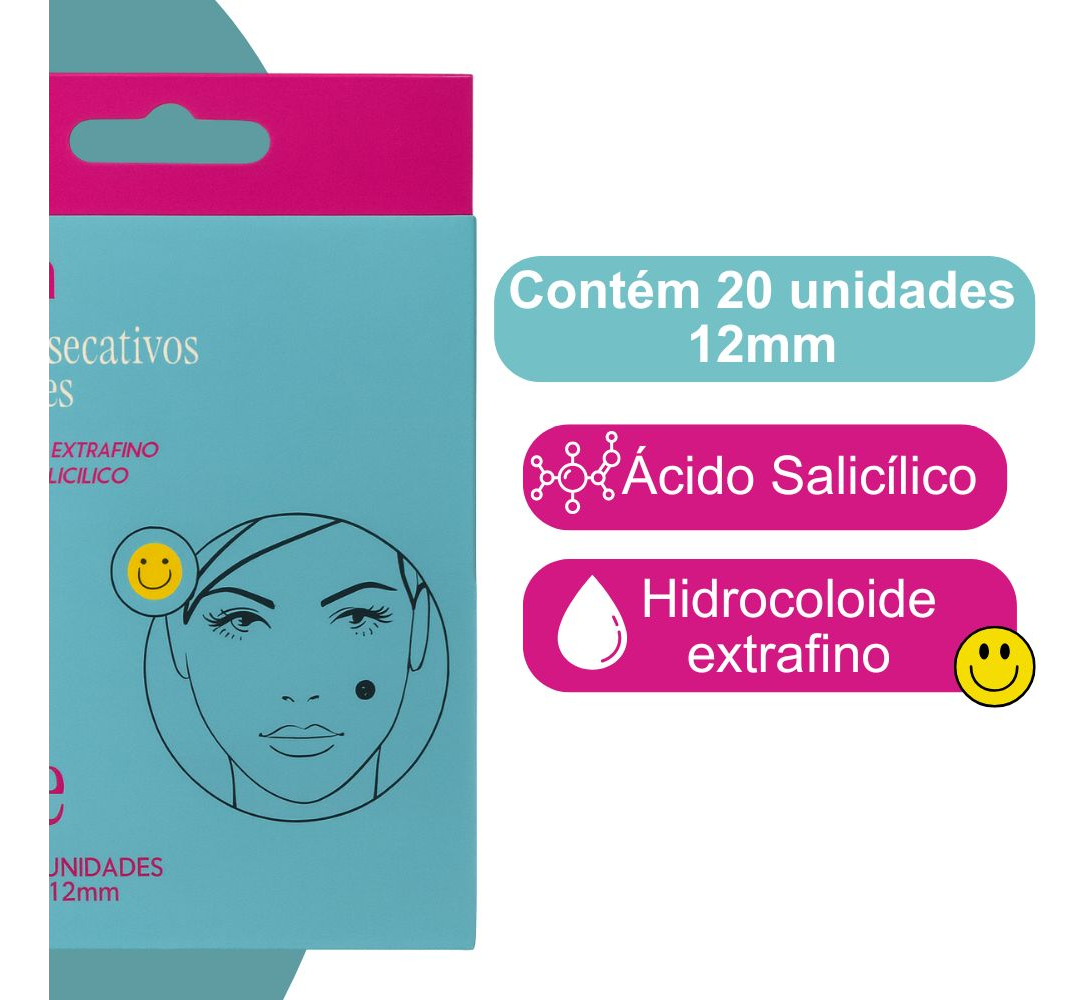 Adesivo Secativo para Acnes Smile Ricca 2