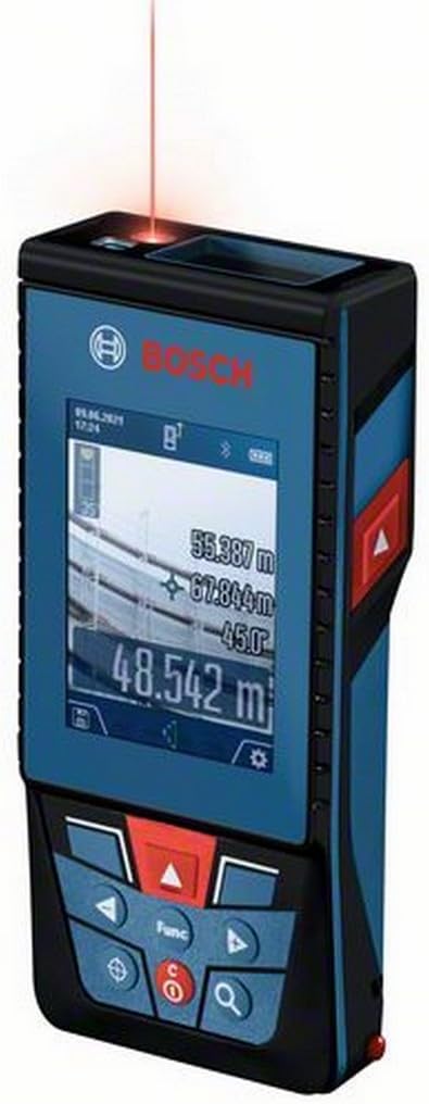 Trena Laser Bosch GLM 100-25 C Alcance 100 m com Bluetooth 1