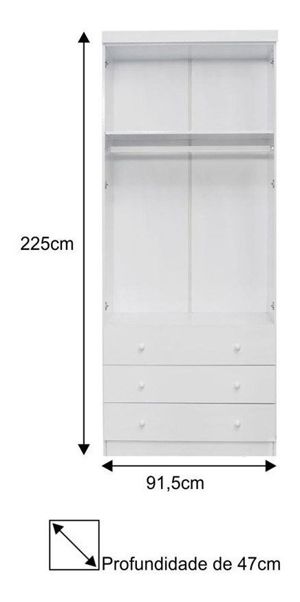 Jogo de Quarto Modulado 5 Peças Eloísa Branco - Phoenix Baby 4