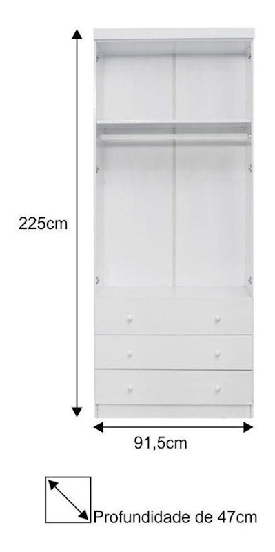 Jogo de Quarto Modulado 5 Peças Eloísa Branco - Phoenix Baby 4
