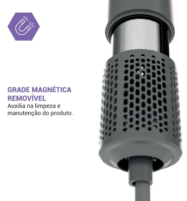 Secador de Cabelos 1600 W 4 temperaturas 4