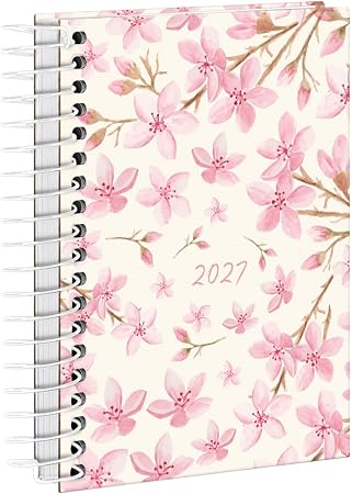 Agenda 2027 Mini Floral Sakura Cerejeira Japonesa Iscool 1
