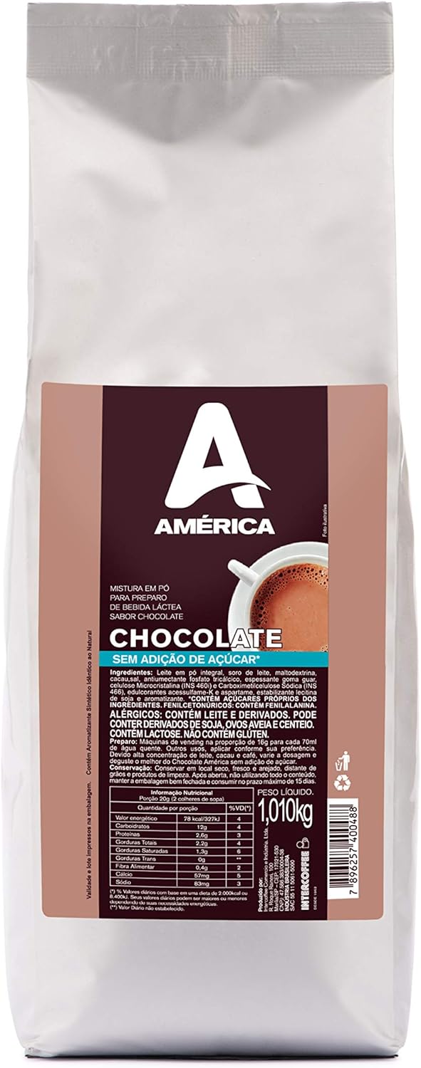 Chocolate sem Adição de Açúcar 1