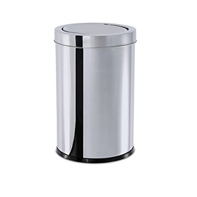 Lixeira Inox Tampa Basculante 7,8 L Decorline 1