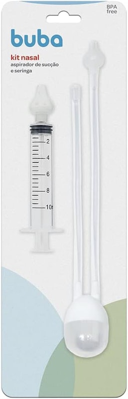 Kit Aspirador Nasal de Sucção e Seringa 1