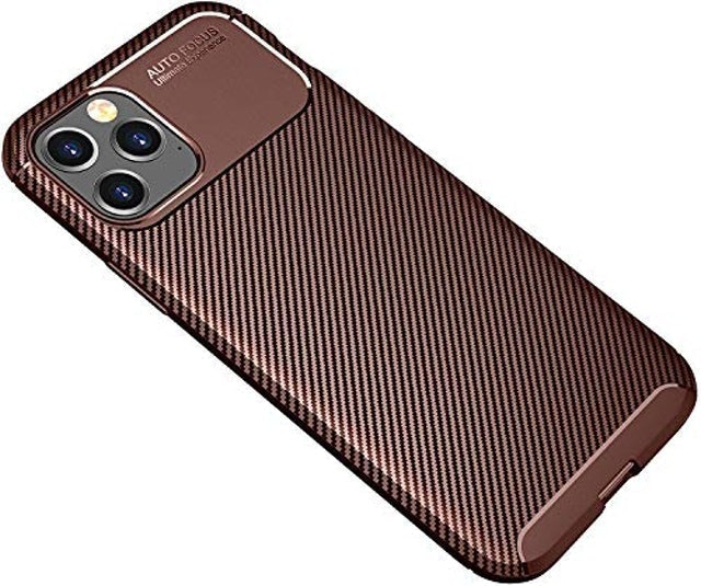 Capinha Anti Impacto Para Iphone 12 e 12 Pro Fibra de Carbono Danet 2