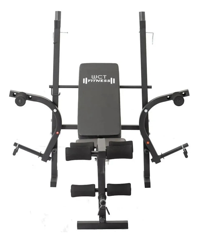 Banco de Supino com Voador e Cadeira Flexora Ajustável WCT Fitness 2