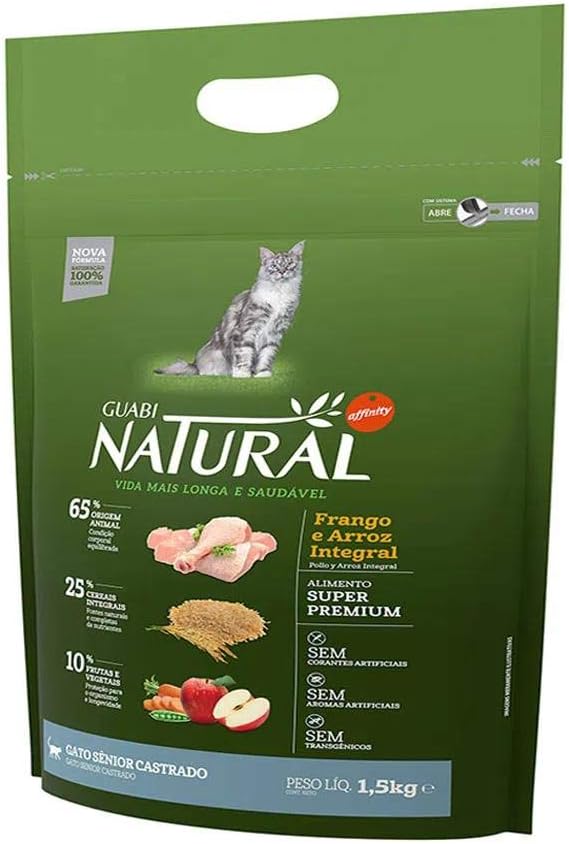 Gato Sênior Castrado Frango e Arroz Integral 2
