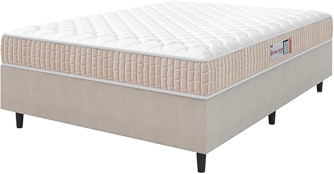 Cama Box Colchão Casal Espuma D33 New Millenium 1
