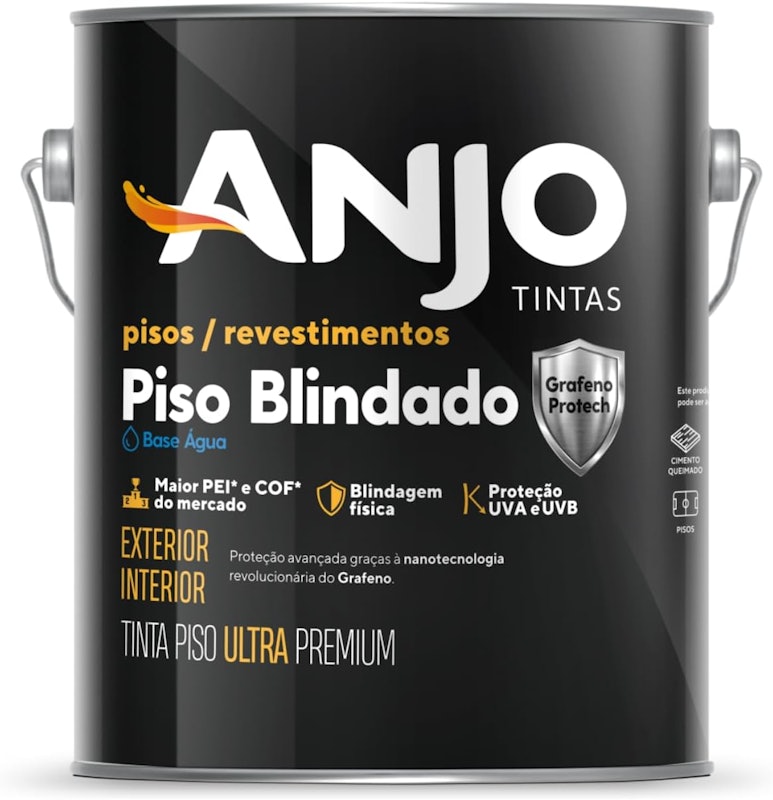 Piso Blindado Grafeno Protech Base Água Anjo 1