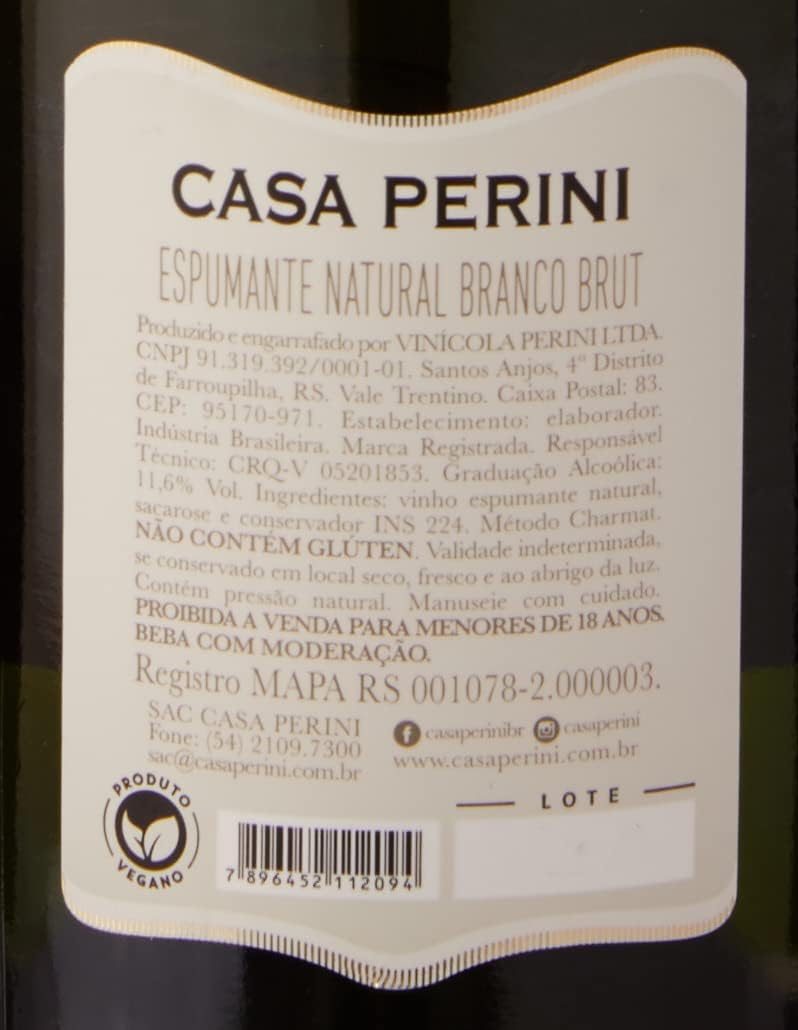 Espumante Prosseco Casa Perini 3