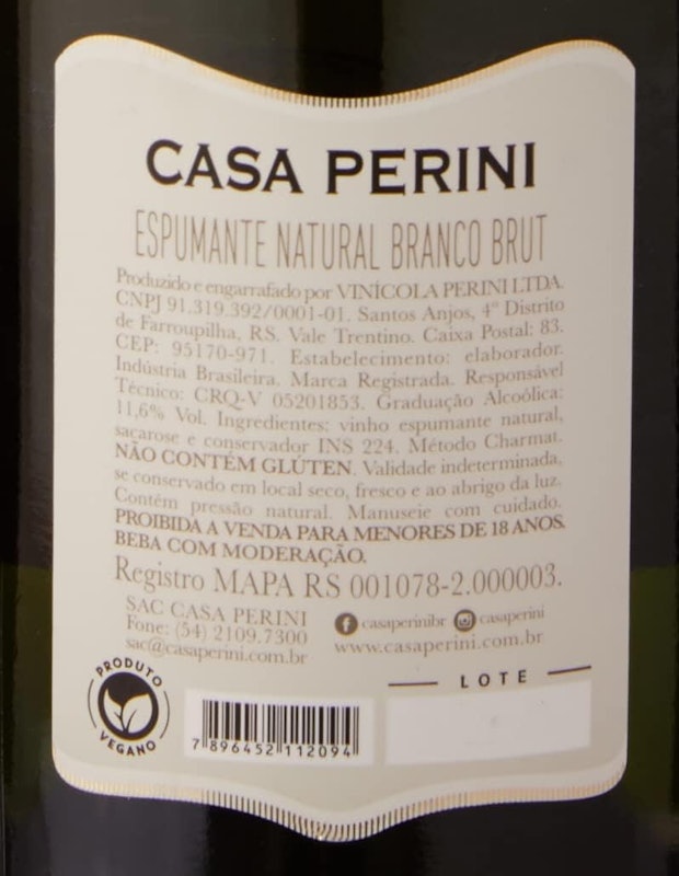 Espumante Prosseco Casa Perini 3