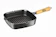 PANELA MINEIRA Frigideira Grill Quadrada Cabo de Madeira 1