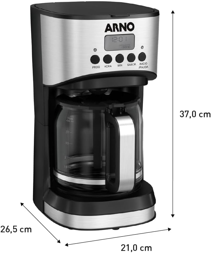Cafeteira Filtro Digital Arno New Element CFNE 2