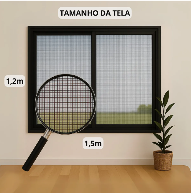 Telas Fibra de Vidro Mosquiteiras 2