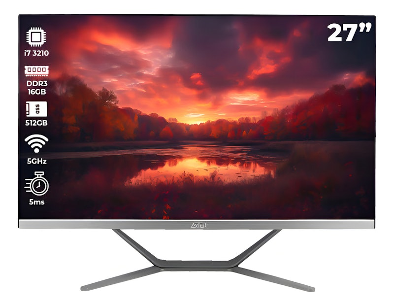 Computador Touchscreen All in One 27" 1