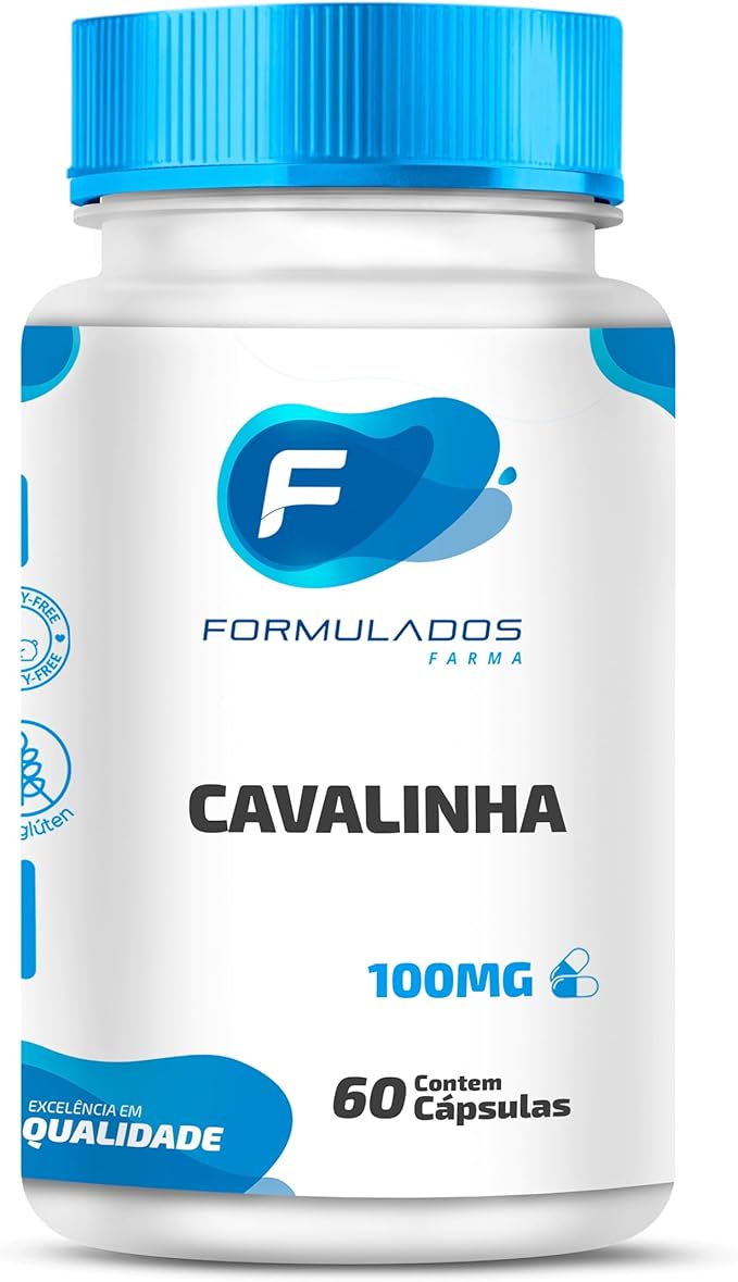 Cavalinha 100 mg 60 Cápsulas 1