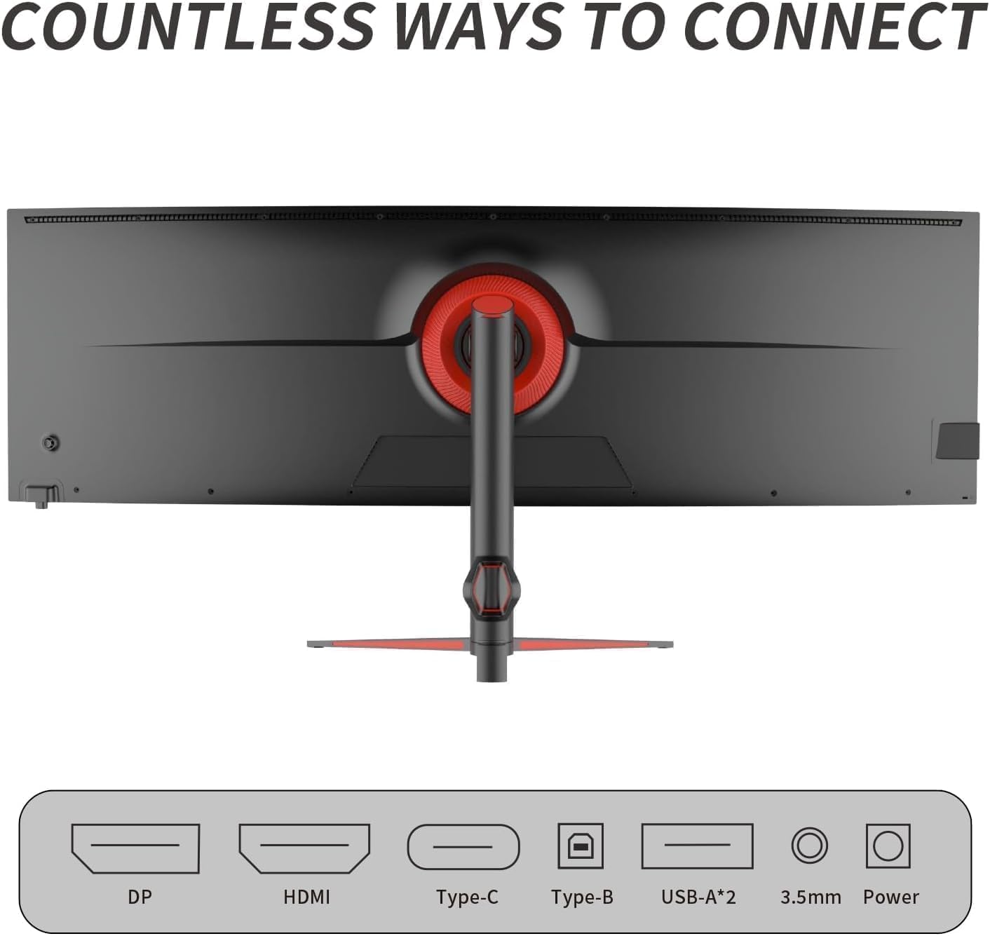Monitor de Jogos Ultrawide de 49 Polegadas Yogaes 5