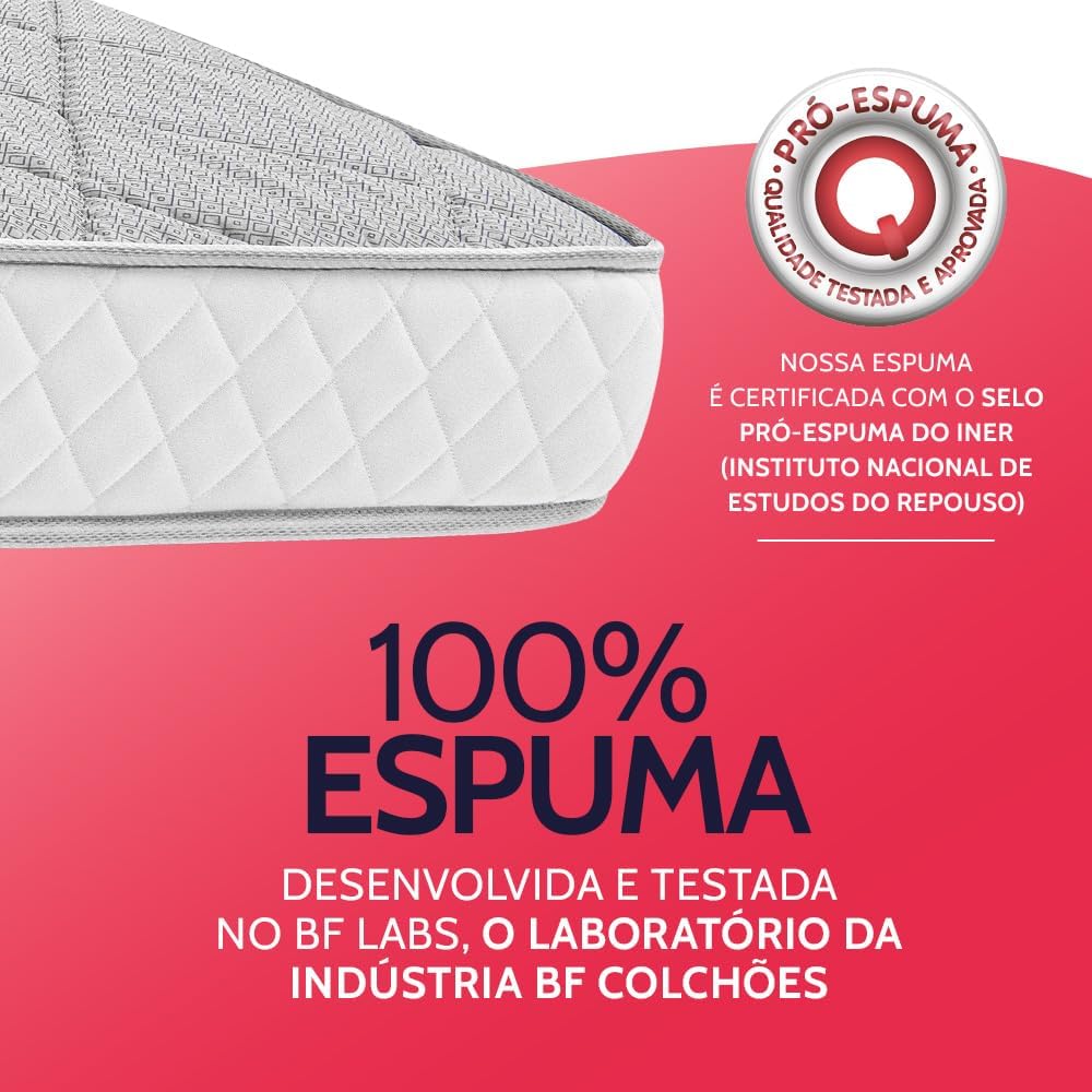 Colchão Solteiro Ortopédico Vácuo Espuma D28 3