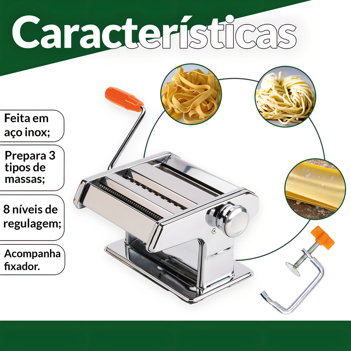 Máquina para Macarrão/Massas Mimo Style 5