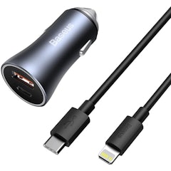 Carregador Veicular Baseus USB-A+USB-C 40 W