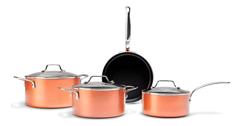 Jogo de Panelas Brinox Antiaderente Pro-Flon Premium 4 Peças Copper 1