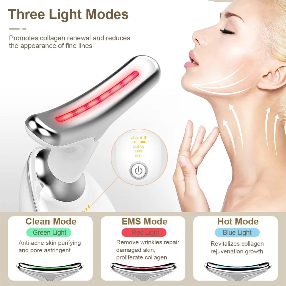 Massageador Facial Elétrico 3 Funções Litwod 3