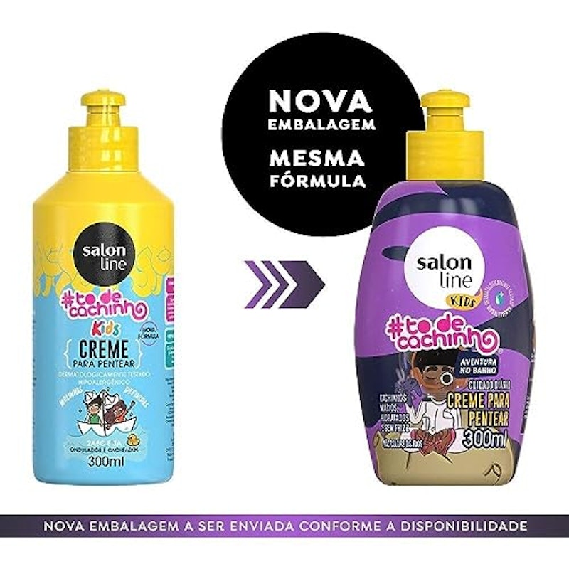 Creme para Pentear #todecachinho Kids Aventura no Banho Salon Line 2