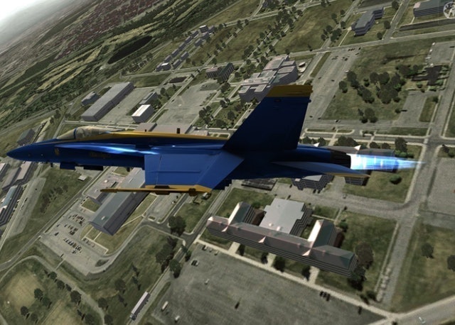 Blue Angels Aerobatic Flight Simulator 2