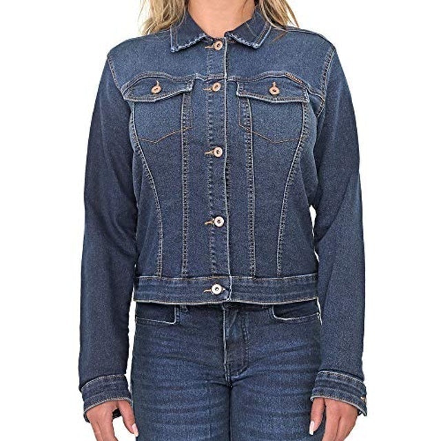 Jaqueta Jeans Leny Azul 2