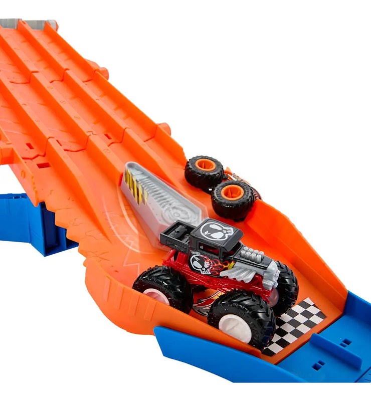 Pista Hot Wheels Monster Trucks Corrida de Destruição 3