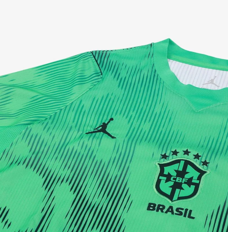 Camisa de Goleiro Brasil Jordan 2026/27 Torcedora Pro Feminina 5