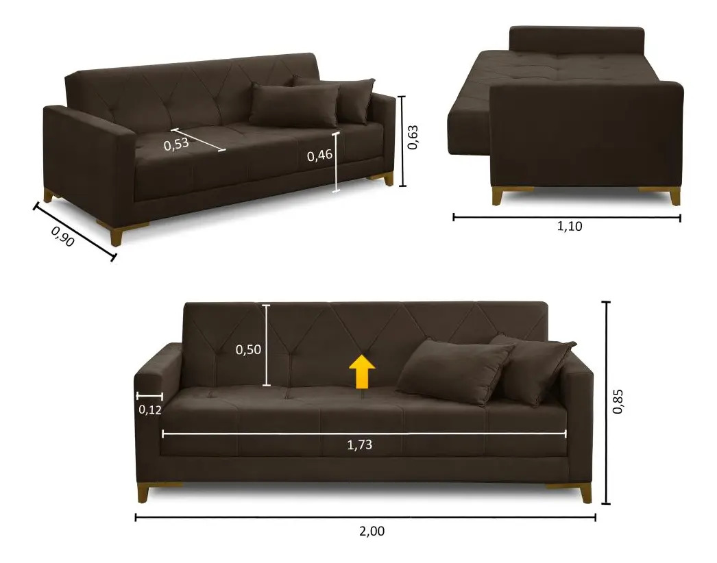 Sofá-Cama Aurora 4
