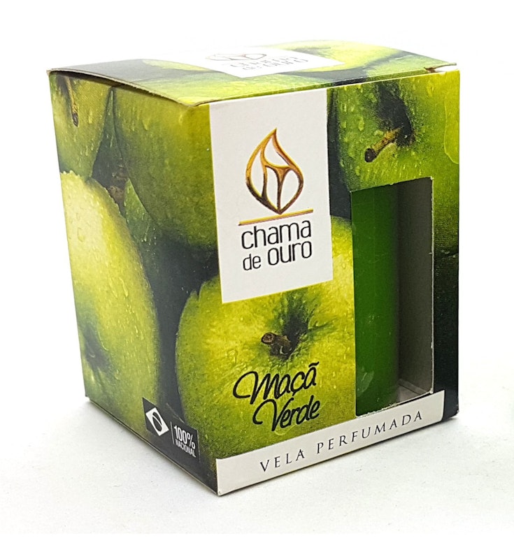 Vela Perfumada Maçã Verde 1