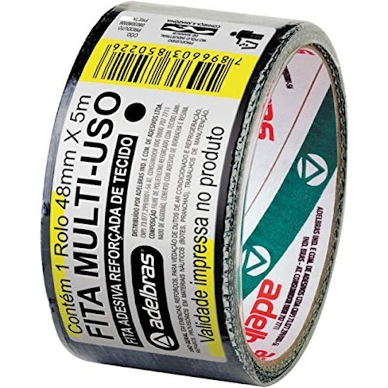 Fita Silver Tape Preta Adelbras 1